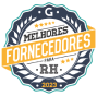 logo melhores fornecedores para rh 2023