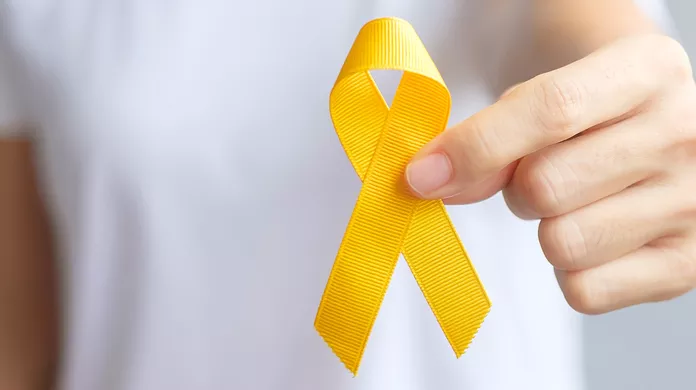 laço amarelo/setembro amarelo nas empresas